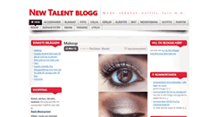 Desktop Screenshot of blogg.newtalent.se
