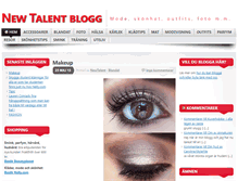 Tablet Screenshot of blogg.newtalent.se
